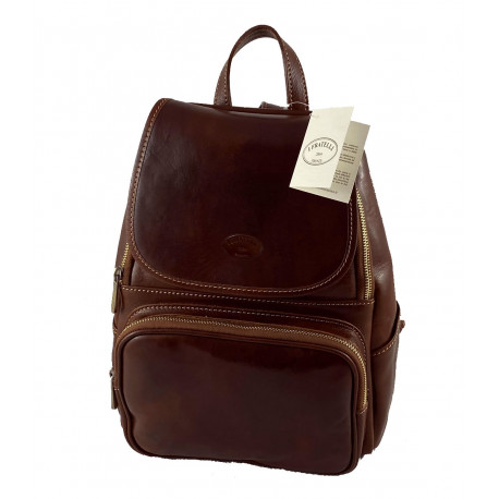 Leather Backpack - 534