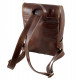 Leather Backpack - 567