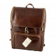 Leather Backpack - 567