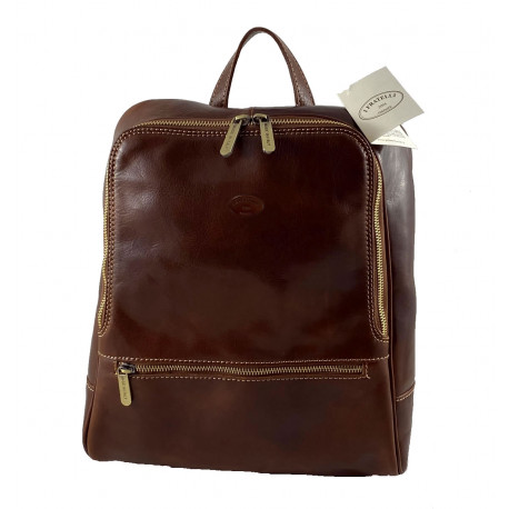 Leather Backpack - 569