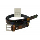 Leather Belt - Multicolor - 2 cm