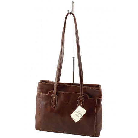 Leather Women's Bag - 521