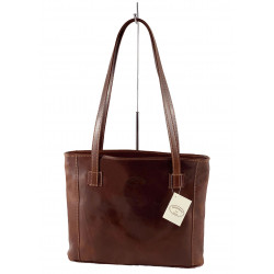 Leather Women's Bag - 522